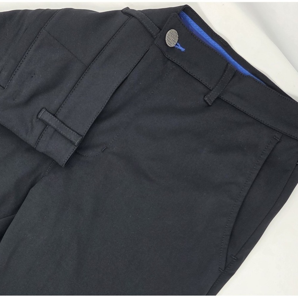 Twillory Performance Pants Men's 34x32 Black Trim Fit Stretch  (inseam fit 31")